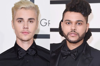 Justin Bieber dan The Weeknd Sabet Piala Pertama Mereka di Grammy Awards 2016