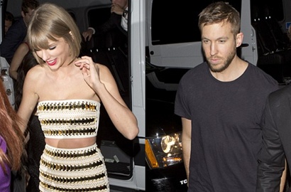 Menang di Grammy Awards 2016, Taylor Swift Langsung Pesta Bareng Calvin Harris