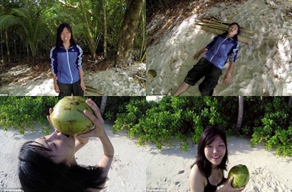 Berbekal Kaca Pembesar, Cewek Ini Hidup Sendiri di Pulau Terpencil Indonesia