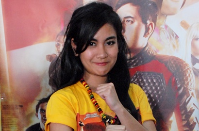 Anisa Rahma Rela Ganti Warna Rambut Demi Film 'Jagoan Instan'