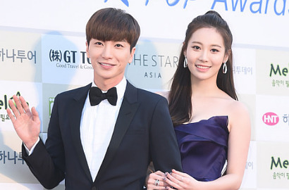 Tampil Seksi, Yura Girl's Day Gandeng Leeteuk di Red Carpet Gaon K-Pop Awards