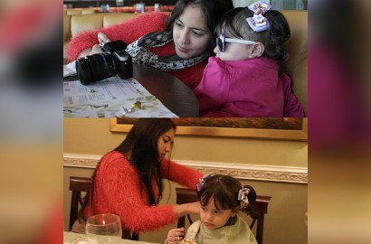 Intip Pose Chelsea, Adik Pevita Pearce yang Super Imut dan Keren