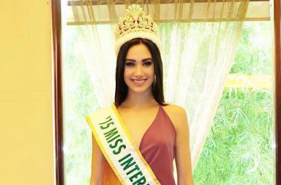 Miss International Edymar Martinez Ternyata Suka Makan Sate di Indonesia