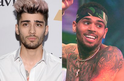 Wah, Zayn Malik Sumbang Suara Untuk Lagu Baru Chris Brown