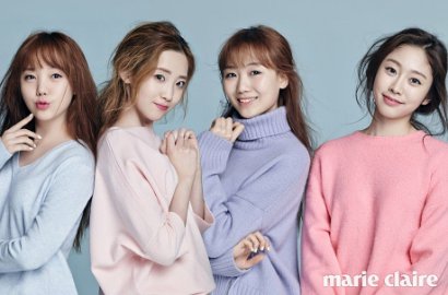 Pose Imut Bak Boneka, Lovelyz Buktikan Cocok Usung Konsep Polos