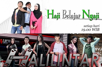 Sama-Sama Dibintangi Eza Gionino, Hebat 'Haji Belajar Naji' Atau 'Halilintar'?