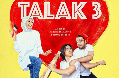 Begini Keseruan Vino Bastian dkk Ajak Ahok Nobar Film 'Talak Tiga'