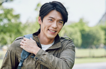 Lama Tak Muncul, Hyun Bin Segar Foto Bareng Anjing Pensiunan SAR