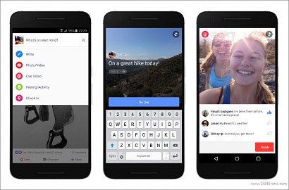 Facebook Siap Hadirkan Live Video Streaming untuk Pengguna Android