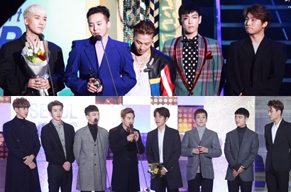 Daebak, Big Bang-EXO cs Menangkan Trofi Gold Disc Awards ke-30 di Jepang