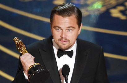 Akhirnya Leonardo DiCaprio Raih Oscar Pertama Berkat 'The Revenant'