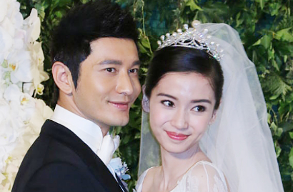Begini Romantisnya Huang Xiaoming Rayakan Ultah Sang Istri, Angelababy