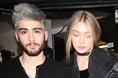 Bikin Iri, Zayn Malik Gandeng Mesra Gigi Hadid Keluar Hotel di Milan