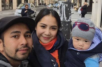 Wow, Intip Harga Penampilan Trendy Nagita-Rafathar di Eropa