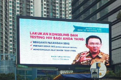 Fotonya Dicatut Kampanye HIV/AIDS Tanpa Izin, Ahok Marah