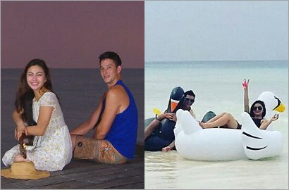 Nostalgia, Ariel Tatum Ungkap Rasa Rindu Liburan Bareng Mike Lewis