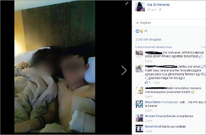 Heboh Anak SD Unggah Foto Syur di Ranjang, Anggota DPR Murka