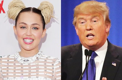 Miley Cyrus Ancam Tinggalkan Amerika Serikat Jika Donald Trump Jadi Presiden