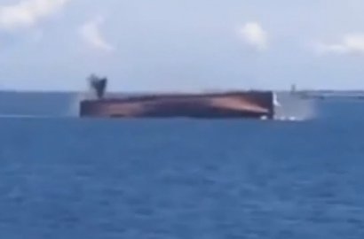 Ini Video Detik-Detik Tenggelamnya Kapal Ravelia di Selat Bali