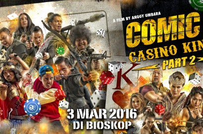 Pecahkan Rekor Sendiri, 'Comic 8: Casino Kings, Part 2' Raih 190 Ribu Penonton