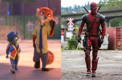 Film Animasi 'Zootopia' Sukses Geser 'Deadpool' dari Tahta Box Office