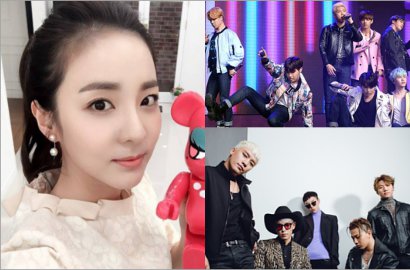 Selain BTS, Dara 2NE1-Sean cs Juga Heboh Banget Nonton Konser Big Bang