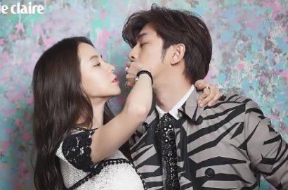 Makin Mesra, Bolin Chen Ngebet Ingin Cium Song Ji Hyo di Pemotretan Majalah