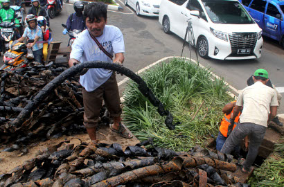 Kulit Kabel Jakarta Terkait Kasus Pencurian, Polisi Kantongi Nama Pelaku