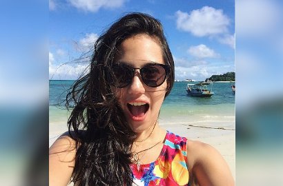Asyik, Pevita Pearce Pamer Video Gerhana Matahari Total di Belitung
