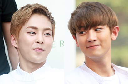 Kocak, Xiumin EXO Disuruh Chanyeol Tulis Nama Pakai Pantat di Depan Umum