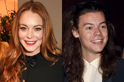 Lindsay Lohan Ngaku Pernah Tolak Harry Styles 1D Masuk ke Kamar Hotelnya