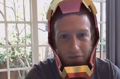 Akuisisi MSQRD, Mark Zuckerberg Unggah Video Pakai Topeng Iron Man