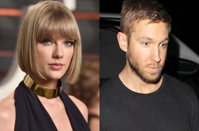 Ciee, Taylor Swift Pamer Liontin Hadiah Anniversary dari Calvin Harris