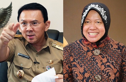 Dikabarkan Jadi Lawan Ahok, Bu Risma: Saya Nggak Mau Mainin Surabaya