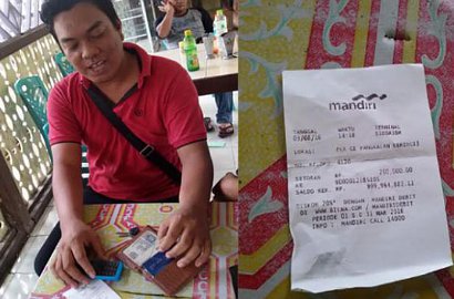 Setor Tunai Rp 200 Ribu, Nasabah Ini Bikin Heboh Netter Dapat Rp 100 Triliun