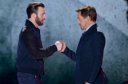 Begini Kocaknya Captain America dan Iron Man Perang di Kids' Choice Awards 2016