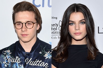 Berpenampilan Santai, Brooklyn Beckham-Sonia Ben Ammar 'Kencan' di Disneyland