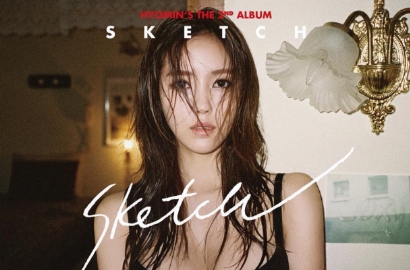 Seksi dan Menggoda, Hyomin T-ara Pamer Paha Mulus di Foto Track List 'Sketch'