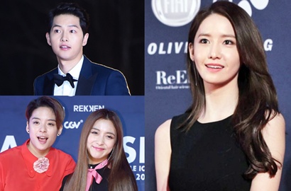 Serba Hitam, Yoona cs Memukau di Red Carpet Style Icon Awards 2016