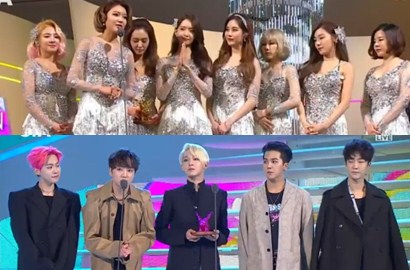 SM vs YG, Kerennya Aksi Panggung SNSD-Winner cs di SIA 2016