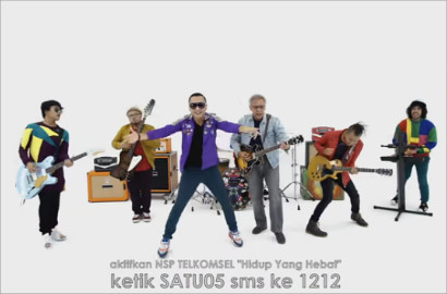 Tampil Unyu Penuh Warna, Nidji-Iwan Fals Jadi Animasi MV 'Hidup yang Hebat'