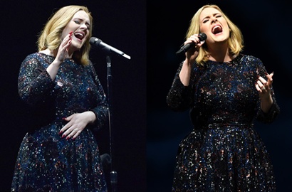 Pakai Cincin di Jari Kelingking, Adele Lagi-Lagi Dikabarkan Sudah Menikah