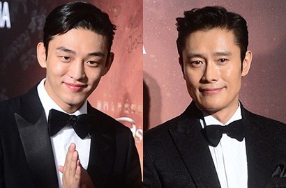 Yoo Ah In-Lee Byung Hyun, Siapa Paling Ganteng di Red Carpet Asian Film Awards?