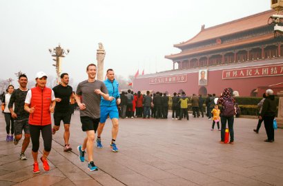 Lari Pagi Tanpa Masker di Tiongkok, Mark Zuckerberg Dikritik Netter