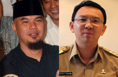 Ahok Tersinggung Ahmad Dhani Sindir Isu Pencalonan Dirinya Sebagai Cawapres