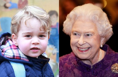 Menggemaskan, Begini Panggilan Pangeran George untuk Ratu Elizabeth II