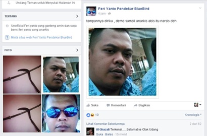 Pengunggah Status Demo Feri Terancam Penjara 6 Tahun, Netter: Kapok