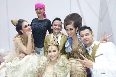 Selfie Bareng Raffi, Netter Heboh Bahas Belahan Dada Julia Perez