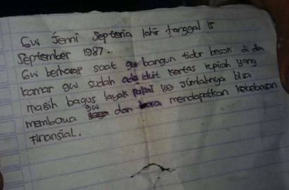 Kakak Adik yang Diduga Bunuh Diri Bersama Tinggalkan Surat Ini