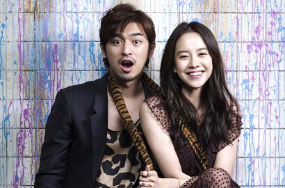 Bak Pengantin Sungguhan, Song Ji Hyo-Bolin Chen Serasi di Pemotretan Majalah